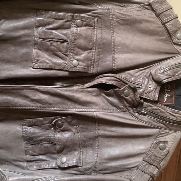 Used Cole haan leather jacket - Picture 6 of 12